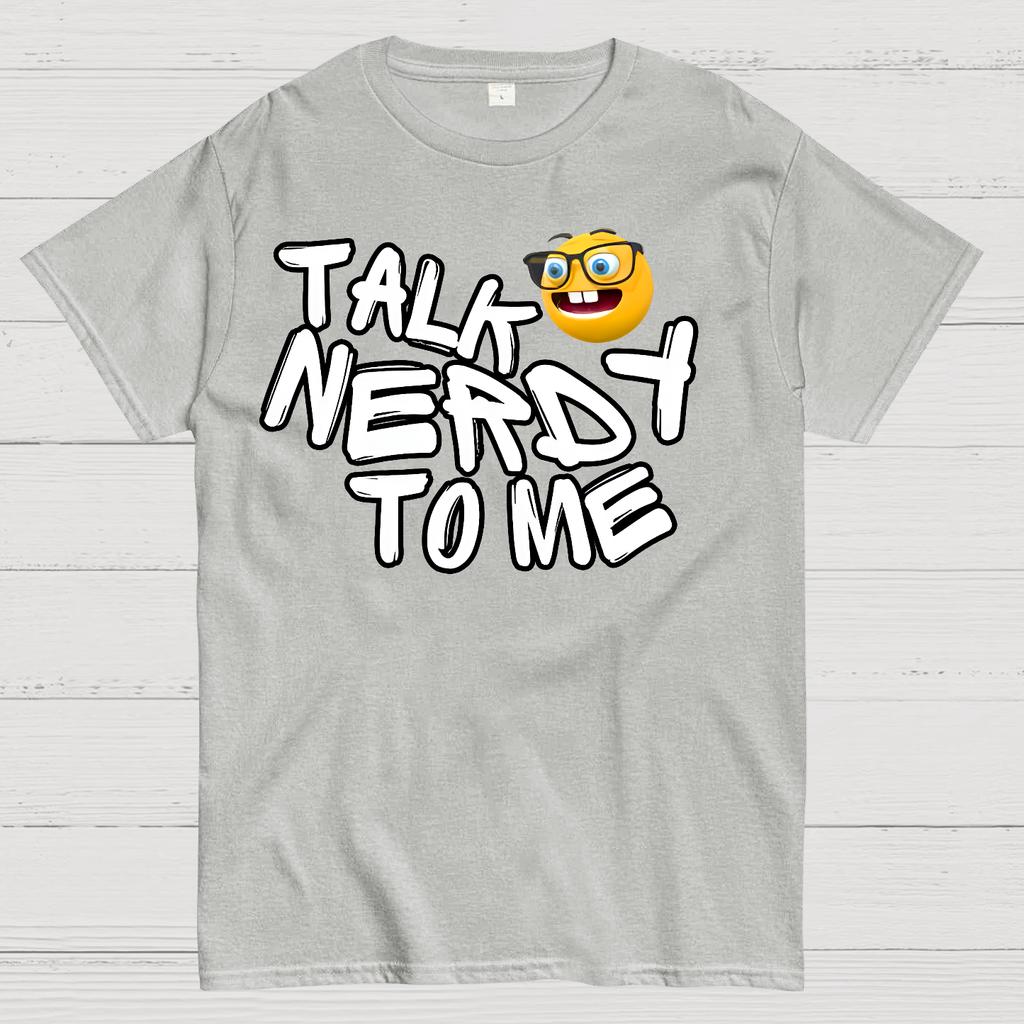 Talk Nerdy To Me Cotton Summer Casual Cool Loose T-Shirt