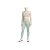 Nike Dri-FIT Swoosh Solid Zip Medium Support Sports Bra Women Underwear Smoke-Gray Jade DD1206-357