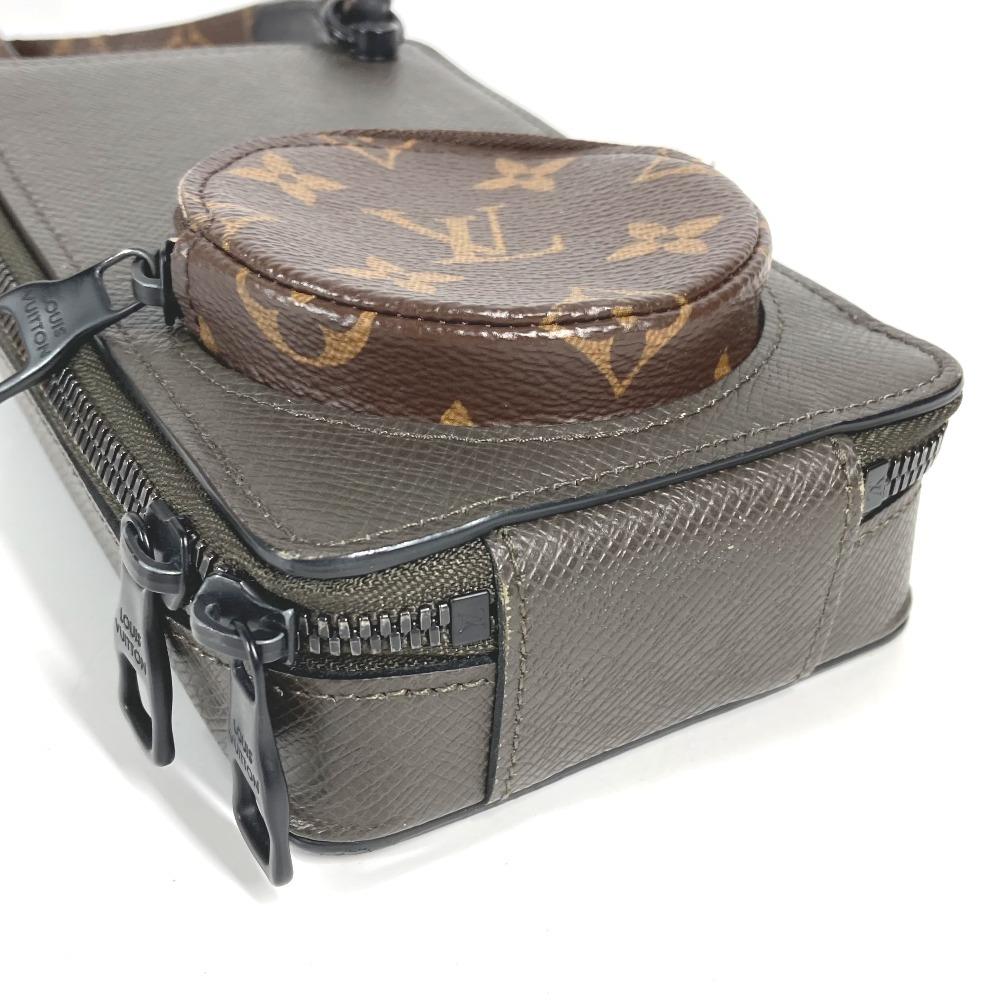 Louis Vuitton M30581 Taiga Monogram Phone box Pochette Bag Shoulder Bag