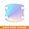 SEAMETAL Car Door Bowl Anti-scratch Sticker Colorful Door Bowl Handle Protection Sticker Car Accessories
