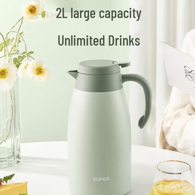 Supor 2.0L 316L Stainless Steel Vacuum Thermos
