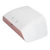 Nail Lamp 30W 15pcs Light Chips LED Manicure Light with USB Charging Cable for Salon Pink