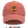 pc pcs TALK LESS LISTEN MORE Headphone Print Baseball Cap  Adjustable Duckbill Hat Suitable for Music Festivals Streetwear