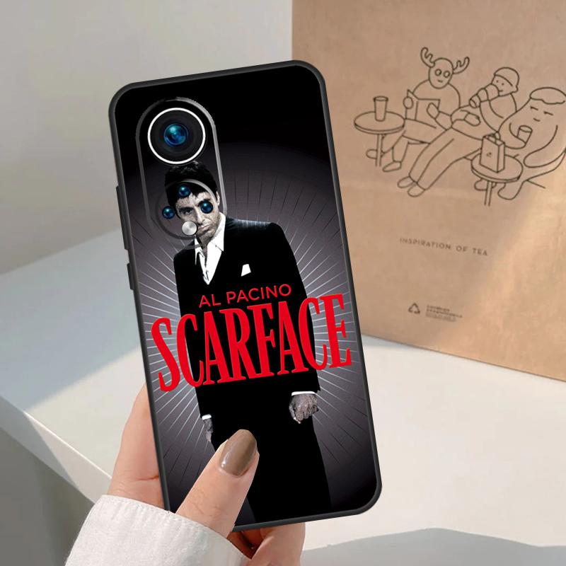 Scarface Tony Montana Film Hülle Für Honor Magic 7 Lite 5 6 Pro Hülle Für Honor 400 200 90 70 50 X9 X8a X8b X9a X9b X9c