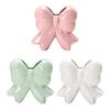 Modern Pink Ceramic Bow Vase Bow Knot Accent Handcrafted Ceramic Vase Simple Style Flower Vase Home Interior
