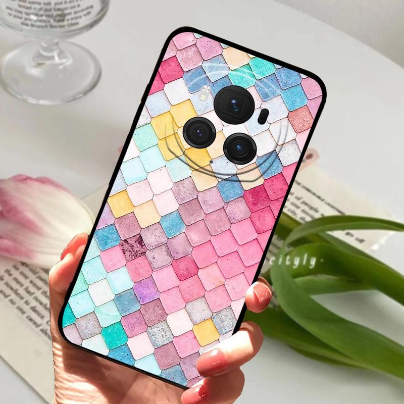 For Honor Magic 6 Pro Case animal Silicone Soft TPU Back Covers For Honor Magic6 Pro Magic 6 Pro Case Protective Catoon Funda