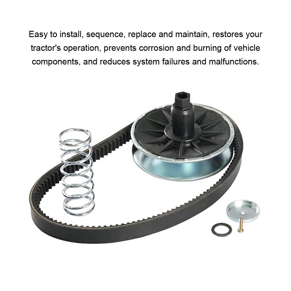 Metal Shockproof Variator Pulley Kit For Smooth Performance On Lawn Tractors Flexible And Wear