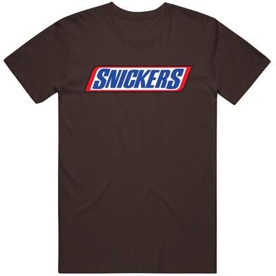 Snickers Çikolata Barı Logolu Cadılar Bayramı Kostümü Vintage Tişört
