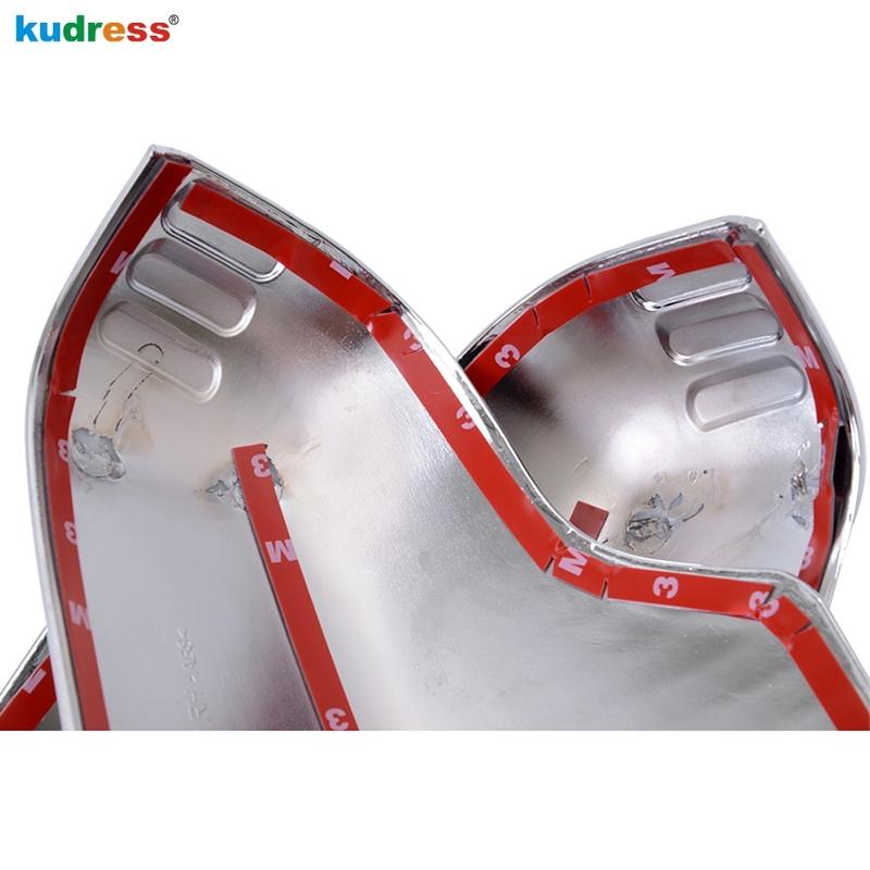 För Honda CRV CR-V 2007 2008 2009 2010 2011 ABS Krom Backspegelkåpa Trim Dörrsida Sidobackspeglar Kåpa Klistermärke Tillbehör