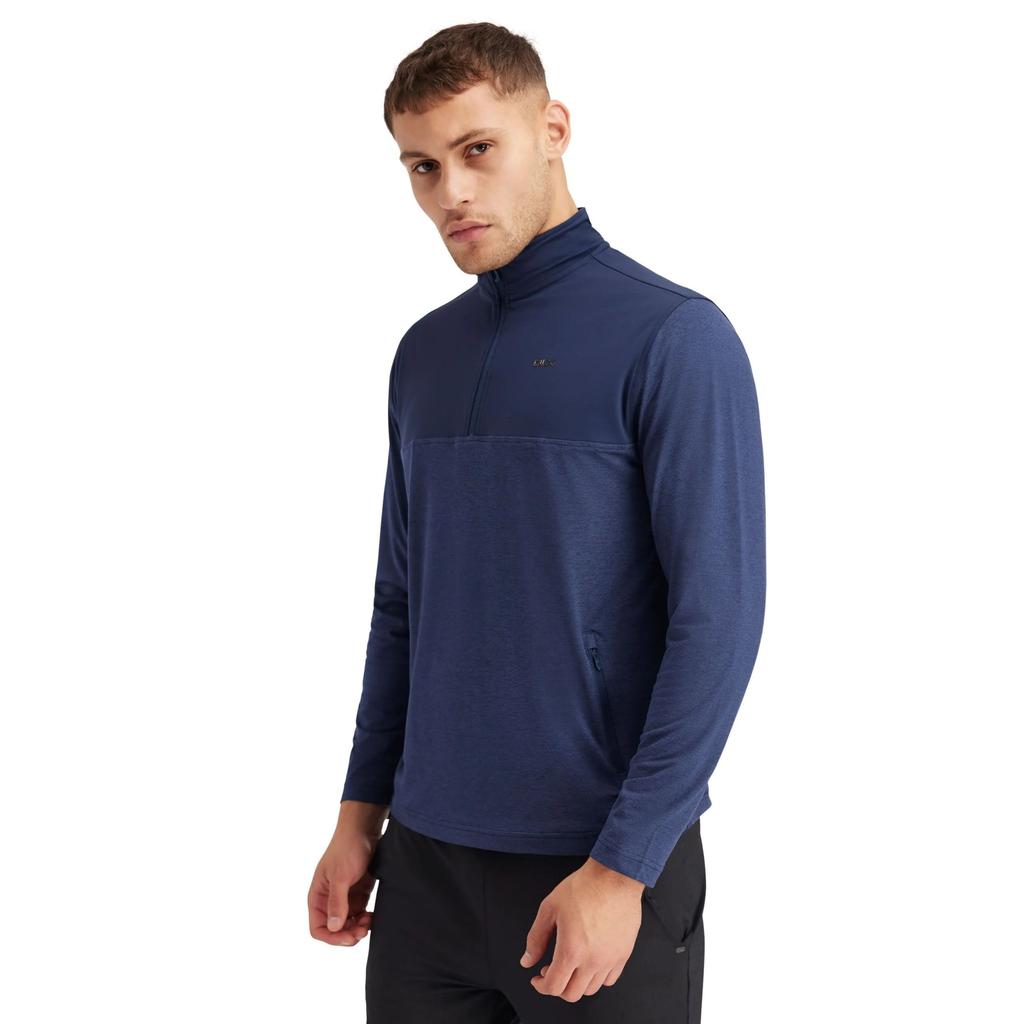 Trespass Mens Lawrie DLX Quarter Zip Track Top