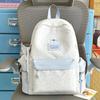 Schoolbag New 1011 College Style Backpack Light and Cute Junior High School High School Students Sweet Stars High Value Backpack