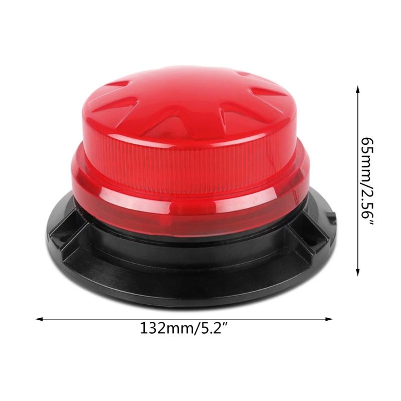 12V-24V Car LED Flashing Strobes Beacon Emergency Warning Light Lamp Ambers