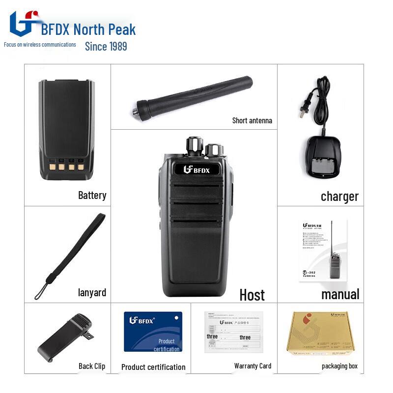 Beifeng BF-302 Professional Two-Way Radio (CN version)