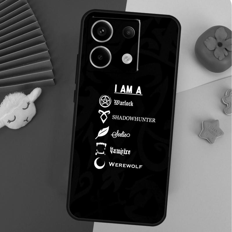 Shadowhunters TV Clary Fray Jace Case For Xiaomi Redmi 14C 13C 12C 10C Redmi Note 14 12 11 9 10 13 Pro 9S 10S 11S 12S Cover