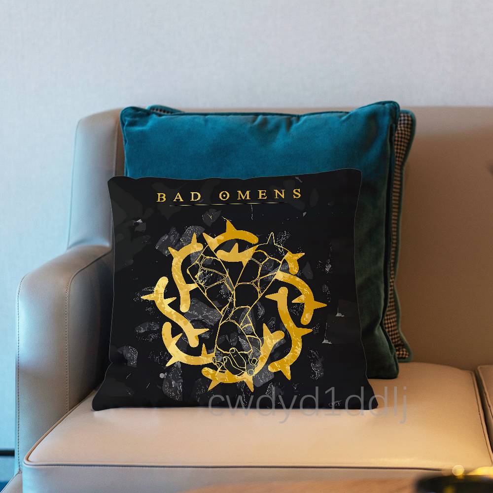 

BBad Omens Noah Sebastian Pillow Case Cover Square Sofa With For Pattern Comfortable Cushion suitable Of Room 30x30CM(12x12in)