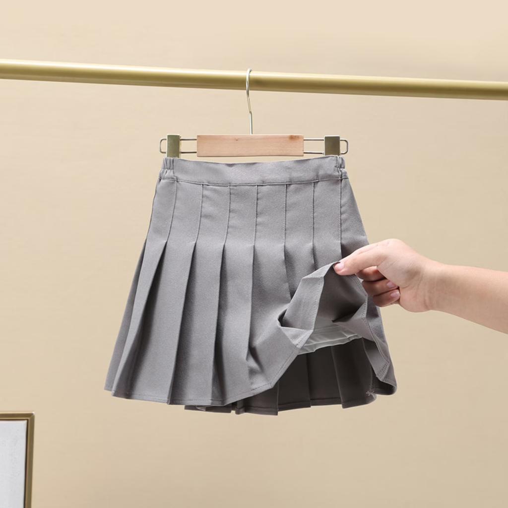 Girls Pleated Skirt School Uniform Style Classic Design Lightweight Comfortable Fabric Suitable for Daily Wear and Special Occasions