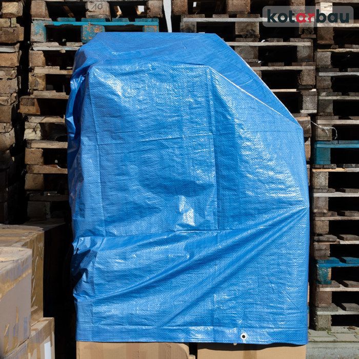 Protective Tarp - Kotarbau - 5 X 5 M - Waterproof - UV Resistant - Reinforced Eyelets