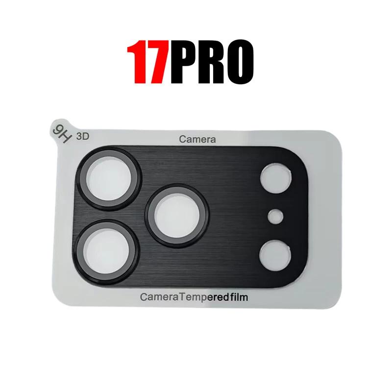 1Pc Protective Film For iPhone 17 Pro Max For iPhone 17 Pro Full Coverage Ultra-Thin Camera Lens Protector Metal Frame 2026 New