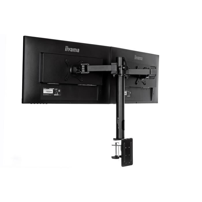 IiYAMA Bras double moniteurs DS1002C-B1