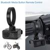 Wireless Bluetooth Button Remote Controller Waterproof Media Remote Button Motorcycle Bike Handlebar Car Steering Wheel Control