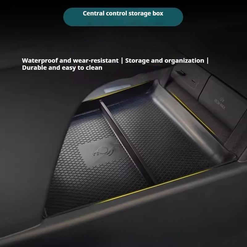 For Xpeng G6 2026 2025 2024 2023 Car Center Console Under Storage Box Sorting and Finishing Board Interior Accessories