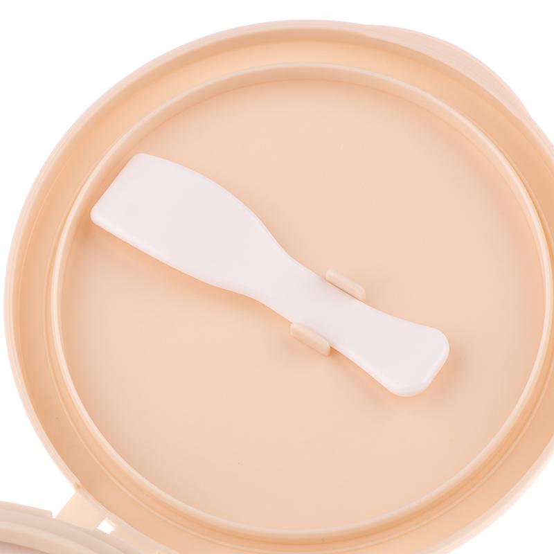 Frosted Face Cream Bottle Lotion Jar Cosmetic Empty Container Hair Mask Bottle Body Cream Refillable Split Bottle With Spoon