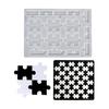 Chess Silicone Mold with Chess Board + Chess Pieces + Round Pieces Epoxy Resin Soft Mold Handmade DIY Resin Craft Silicone Mold Mold Clay Tools
