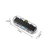 Solar Flashing Warning Light Adjustable Brightness LED Auto Parking Lamp Anti-collision for Car Night Use