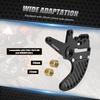 NICECNC For KTM EXC 300 EXC-F 350 2004-2024 Rear Dual Calipers Bracket Stunt Brake Disc Guard For Husqvarna TE 300 GasGas EC 300