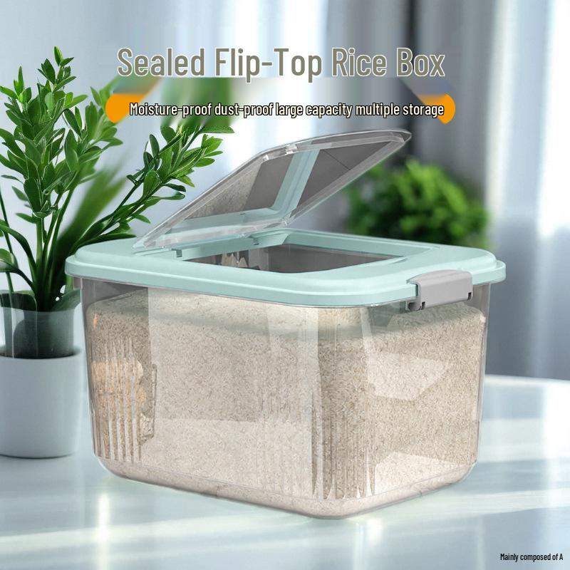 Versiegelter Insekten- und Feuchtigkeitsschutz-Aufbewahrungsbehälter für Reis & Mehl mit großem Fassungsvermögen