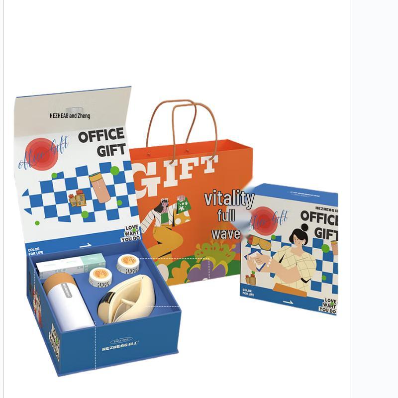 

Hezheng Wellness Gift Box (Eye Massager, Smart Thermos, Moxibustion)