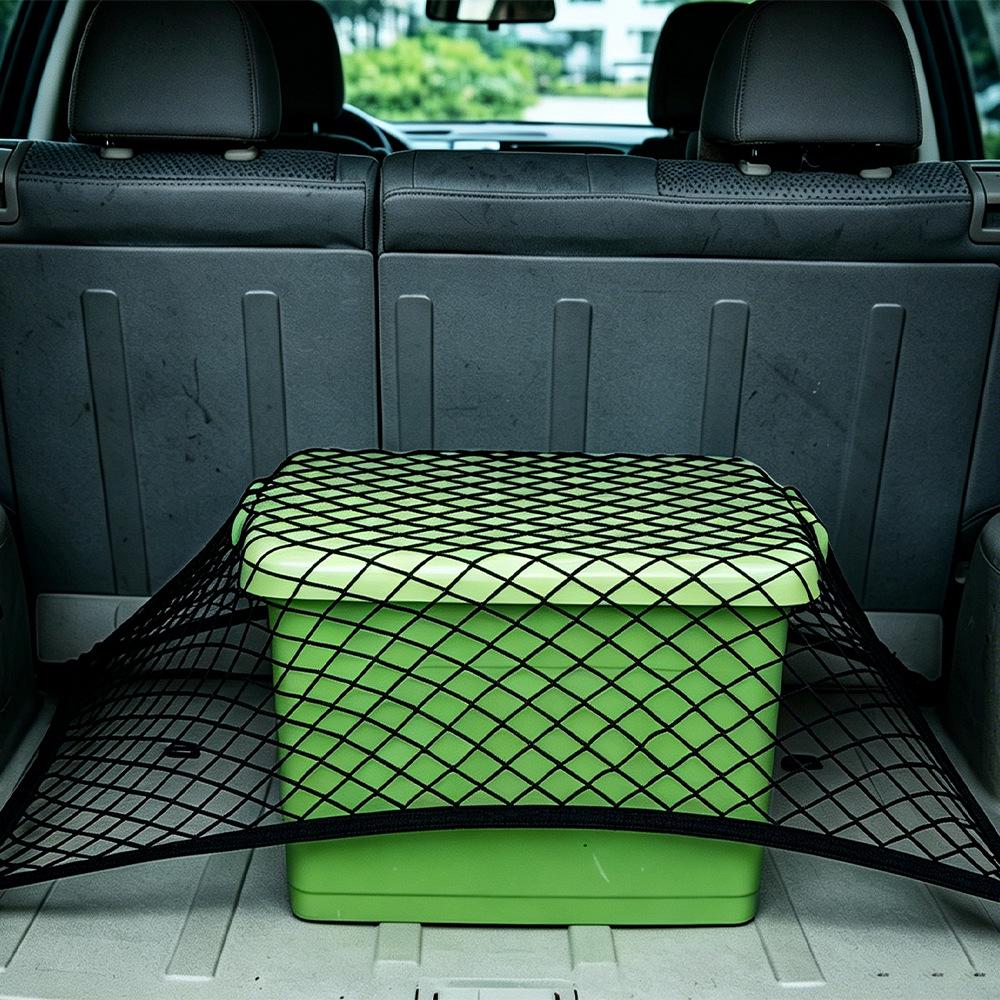 Single-Layer Elastic Mesh Car Trunk Storage Net Bag