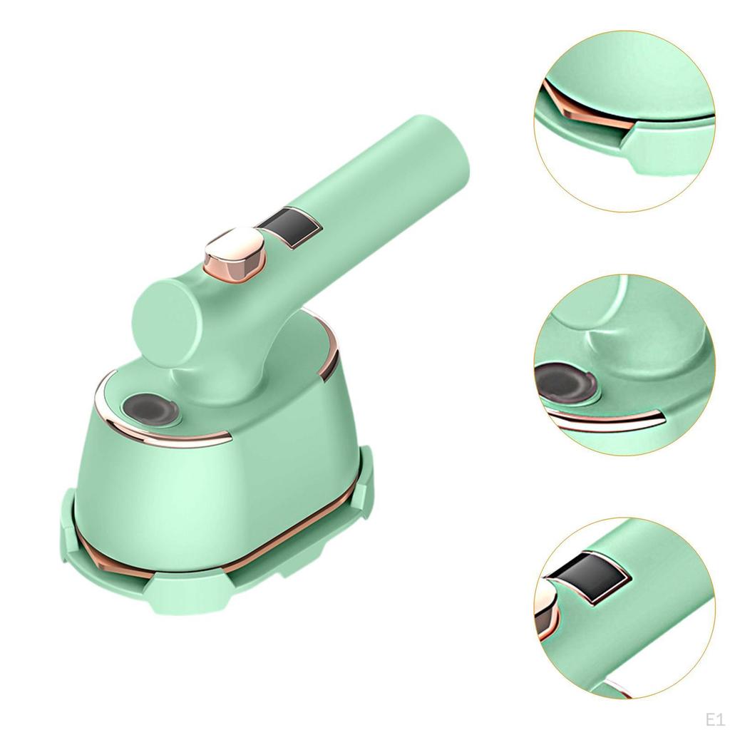 Portable Ironing Machine Foldable Handle for Silk Woolen Cloth College Dorm