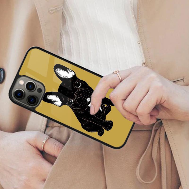 French Bulldog Dog Magnetic Phone Case For APPLE iPhone 17 Air 16 14 13 12 Pro Max 15 Plus Wireless Charge With MagSafe Cover
