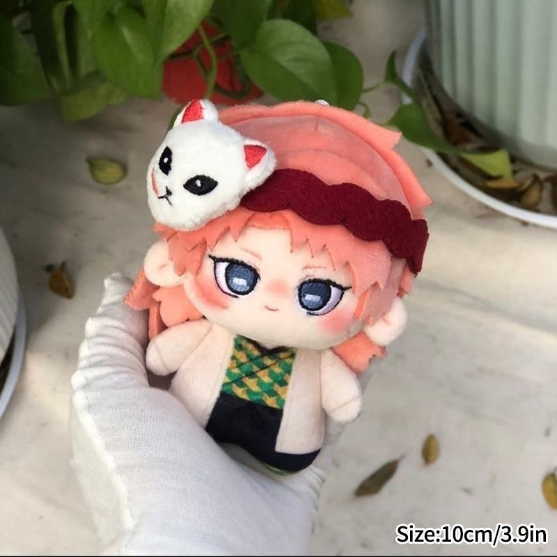 Anime Figure Demon Slayer Doll Toys Tanjiro Shinobu Kocho Ornament Cute Anime Figure Keychain Decor Birthday Toys Gifts Doll Toy