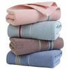 Soft, Absorbent Polyester-Cotton Towels - Thickened for Household Use, Face Wash, and Gifts