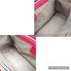 Gucci Gold Chain Shoulder Bag Crossbody Diagonal Strap 409486 Padlock Two-Tone Bicolor Pink Red Leather Women's