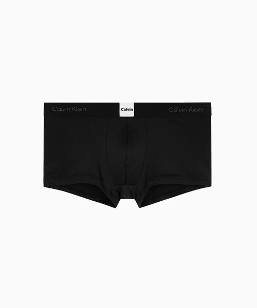 

[CK] Мужские современные плавки-боксеры с нашивкой с логотипом, с низкой посадкой NB4440UB1 [Отправка из Кореи] 100% Оригинал Black - S