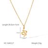Natural Stone Beaded Titanium Steel Necklace with Sun and Star Pendant Women's Fashion Jewelry