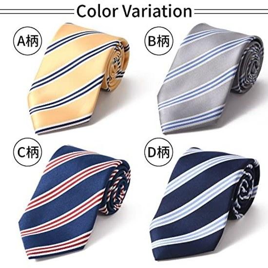 Michiko London Brand Tie Made Japan 100 Silk Jacquard Weave Woven Pattern Regimental Stripe.
