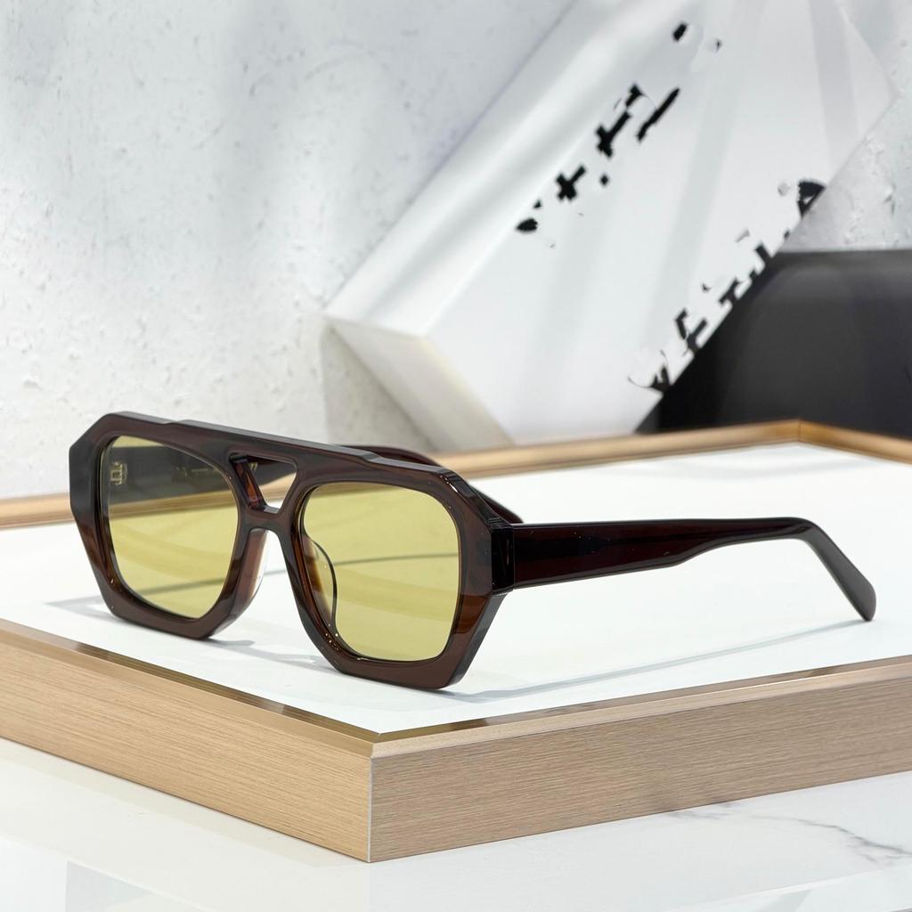 RIVER Fashion Handmade Square Sunglasses - Trendy Sun Protection for Men & Women