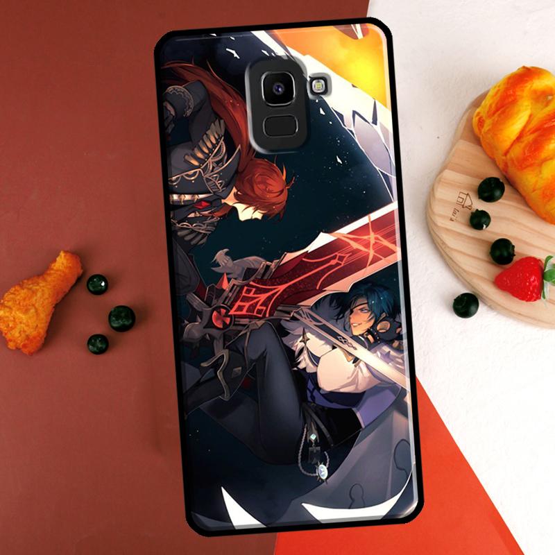 Kaeya and Diluc Genshin Impact Case For Samsung Galaxy M31 M21 M53 M11 M13 M32 M52 M15 M35 M55 M14 M34 M54 M06 M16 M36 M56