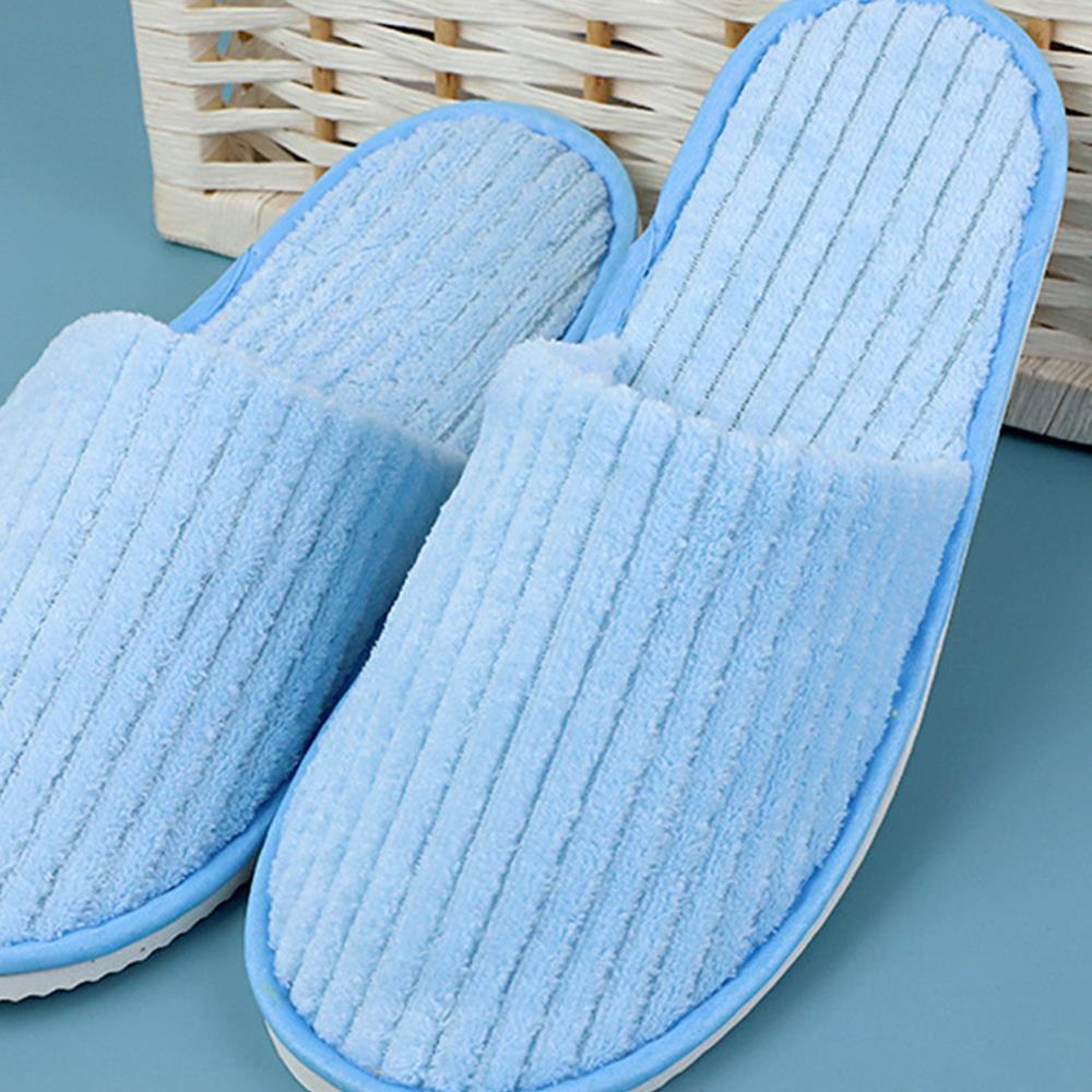 Disposable Slippers Hotel Travel Slipper Party Home Guest Men Women Unisex Closed Toe Anti-slip Wedding Shoes Travel Slippers