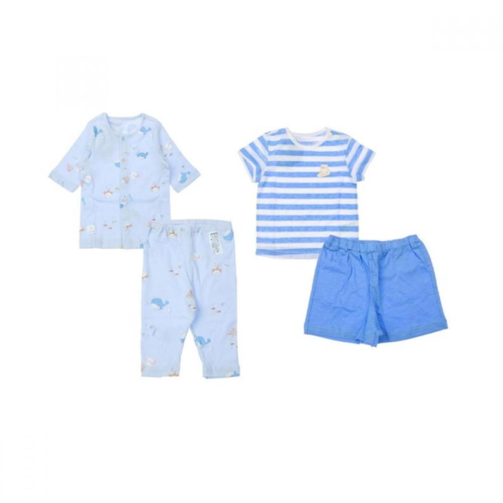 ABSORBA Warry 3/4 Unterwäsche + Blunoble Kurzarm Set A1b10388 A1313081c