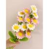 10 Pcs Crochet Flowers, Hand Woven Simulation Daisy Bouquet Knitted Daisy Flowers Chamomile Decor Flower for Home Office Festival Party.