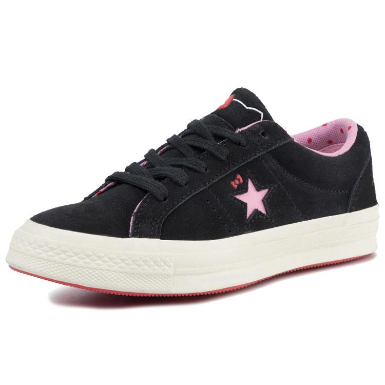 One Star Hello Kitty X One Star Converse Suede Low Black 162938C