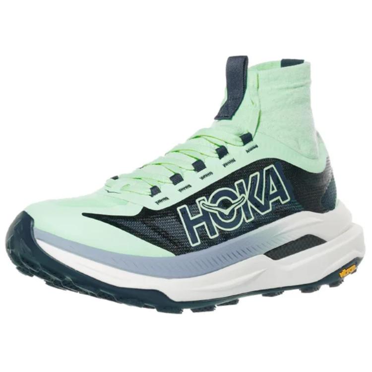 HOKA Tecton X 3 Mint Fluorite Varsity Navy Women Sneakers Green 1155114-MTV