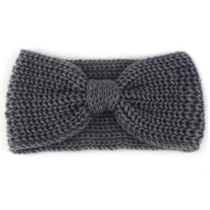 Winter Warmer Ear Knitted Headband Turban For Lady Women Elastic Wool Hairband Wide Stretch Headwear Headwrap Hair Accessories