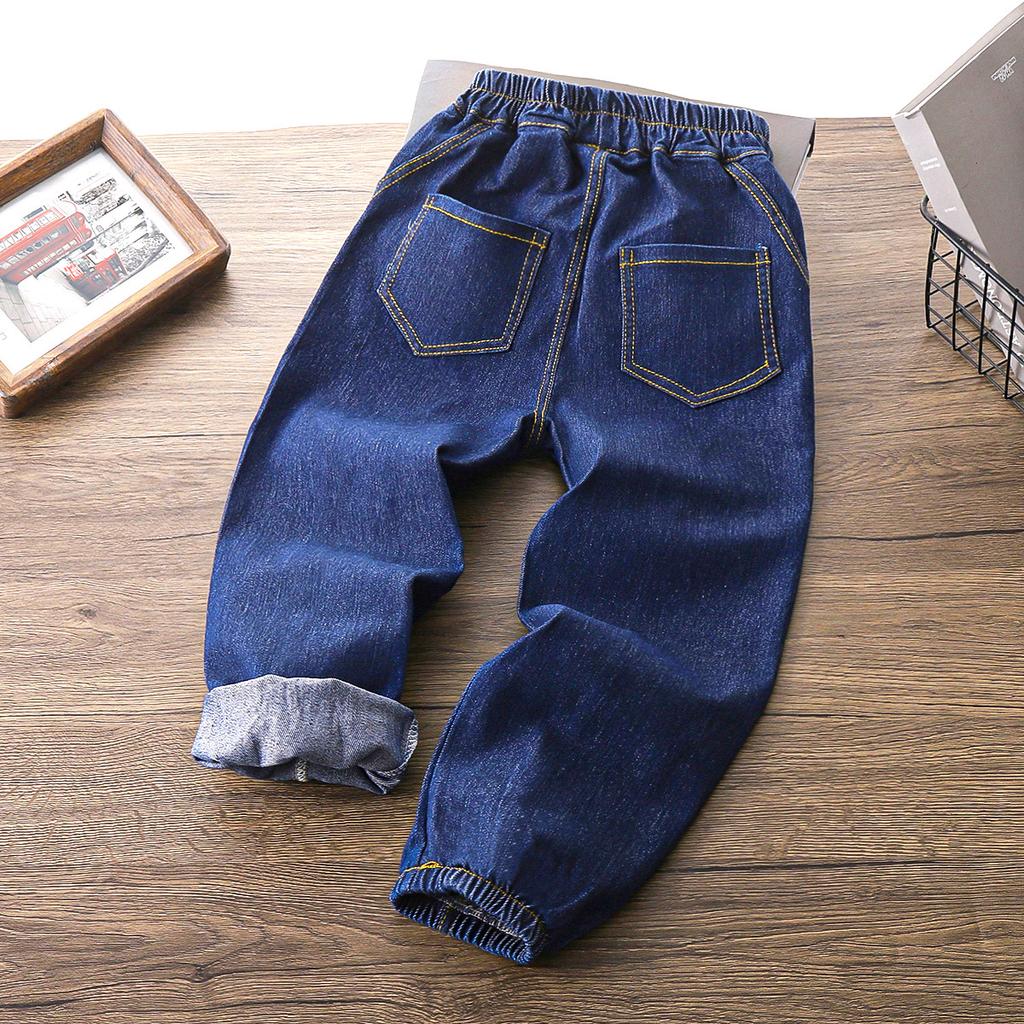 Girls' Jeans Spring Lantern Pants Fashionable Boys' Leg Binding Pants Children's Pants