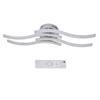 LED Deckenleuchte Fernbedienung Dimmbar 4 Wellenförmige Deckenlampe Röhre für Wohnzimmer Schlafzimmer AC85?265 V